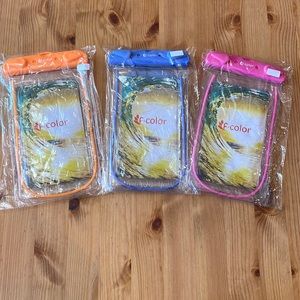 Waterproof phone case multi pack.